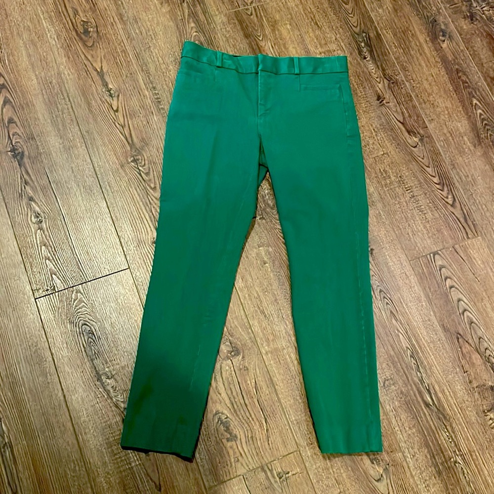 Banana Republic Sloan Dress Pant size four emerald green